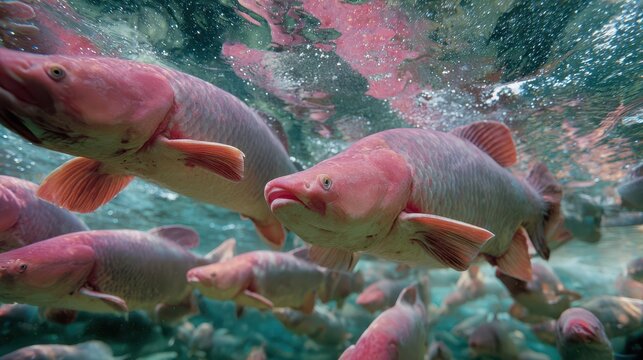Botos-cor-de-rosa. Tour to See Water Mammal Fish Animal in Wild