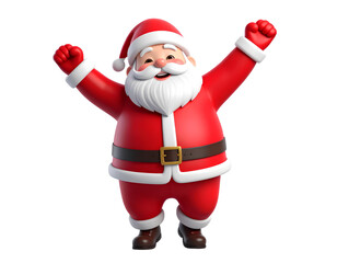 santa claus with a bag of gifts