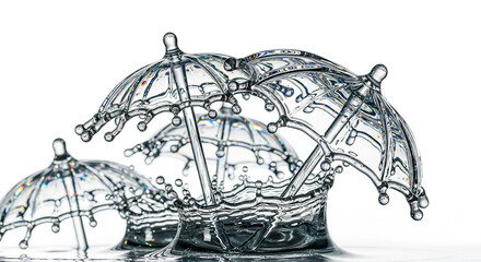 hand drawn vector illustration of an umbrella