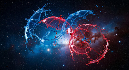 abstract background with space