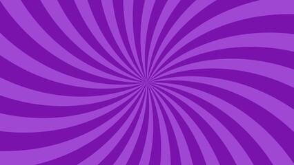 Swirling Purple Hypnotic Sunburst Background