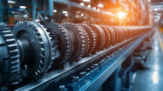 selective focus automated manufacturing of car parts