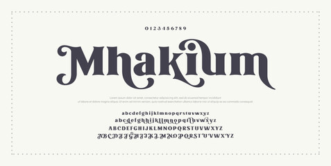 Glamorous serif font with sparkling curves and elegant form, suitable for high-end branding, beauty, and fashion design