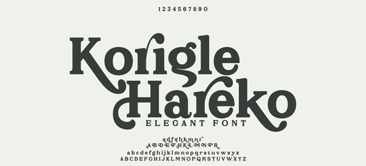 Glamorous serif font with sparkling curves and elegant form, suitable for high-end branding, beauty, and fashion design