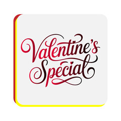 Thank you for the happy holiday greeting card vector with a red heart symbol and vintage font decoration