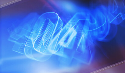 Error 404 problem symbol digital concept 3d illustration