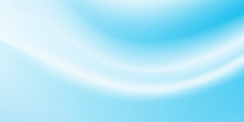 Perfect elegant clouds, abstract white and blue color gradient background. vector