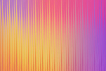 Illustration of vibrant abstract vertical ribbed texture with a pink, orange, and purple gradient