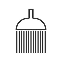 Shower head icon isolated on transparent background