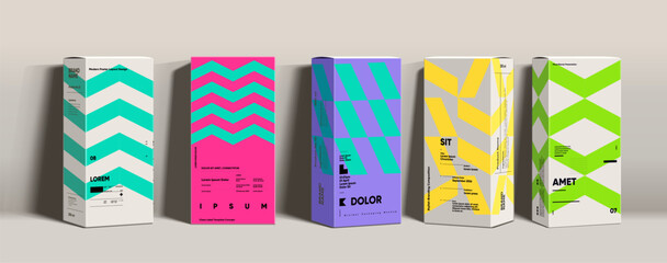 Abstract visual composition with modern style and geometric simplicity, designed as a versatile editable mockup layout for professional creative projects.