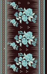 saree Palav Pattern Prin Digital Art paisley.digital saree cottan with textures allover pattern flower test 
traditional saree digital print design.Digital Saree Pallu and blouse .