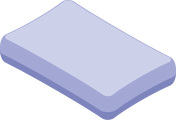 Soft orthopedic pillow promoting proper spinal alignment during sleep for restful nights