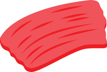 Raw meat fillet symbolizing protein rich food promoting muscle growth and overall wellness