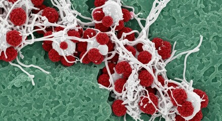 The Mechanism of Viral Adhesion and Aggregation on Respiratory Epithelium Conceptual View