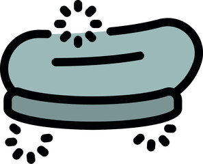 Robot vacuum cleaner sanitizing and cleaning a floor using ultraviolet light