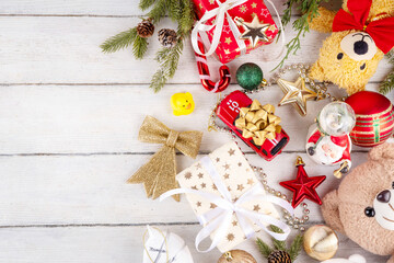 Children's Christmas, New Year, Sinterklaas background