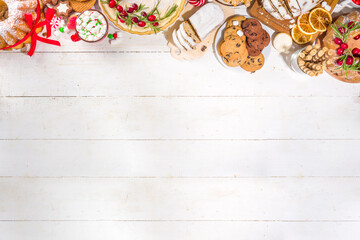 Assortment Christmas baking sweet