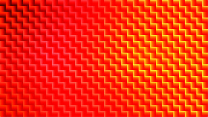 Bold Solid Red Zigzag Neon Strips Gradient Background for High-Impact Abstract Graphic Projects