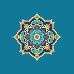 Islamic ornamental vector design 