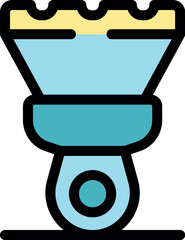 Ergonomic ice scraper removing snow and ice from a car windshield, ensuring clear visibility for safe winter driving