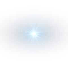 Glowing sparkle stage beam.