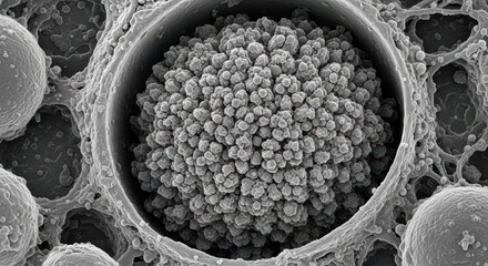 Precision View of Viral Particle Aggregation and Membrane Perturbation in Host Cell Endosome
