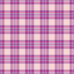 Vivid plaid textile background, festive check seamless texture. Square pattern fabric vector tartan in pastel and light colors.