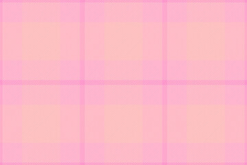 Dining pattern tartan textile, fibrous seamless vector fabric. 60s background texture check plaid in light and red colors.