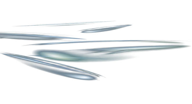 Cool ice-blue, silver, and pale turquoise lens reflections on transparent background, subtle light diffusion, glass-like transparency, minimalist futuristic abstraction. clean PNG