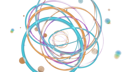 rainbow light effect flare 