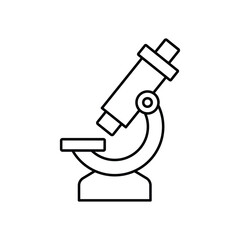 Microscope Vector Icon which can easily modify or edit