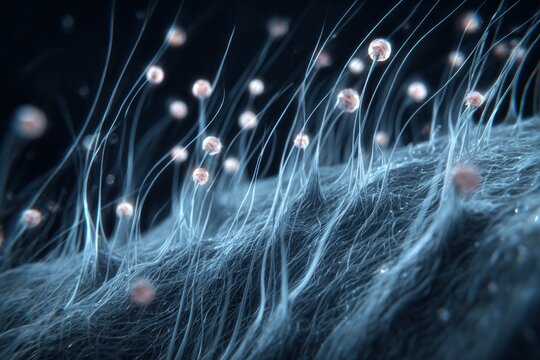 Hair Growth Stimulation: Neurotransmitters influence the growth phase of hair follicles in specific areas.