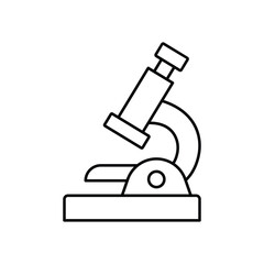 Microscope Vector Icon which can easily modify or edit