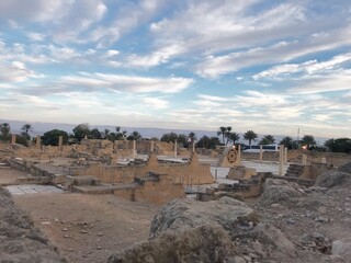Hisham's old palace in Jericho
