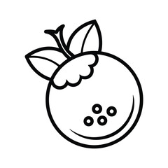 Obraz premium vector illustration of an apple