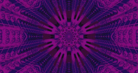 Dynamic tunnel video loop creates a mesmerizing seamless animation for a captivating screensaver experience