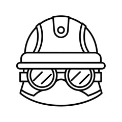 vector illustration of a cartoon hat