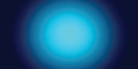 Abstract Blue Gradient Circle Background