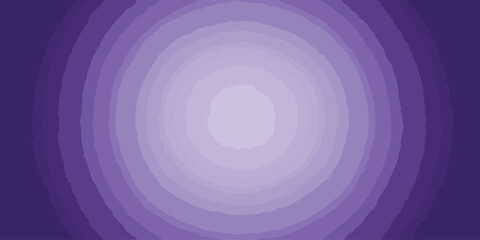 Soft Purple Wavy Concentric Rings Abstract Gradient Vector Illustration