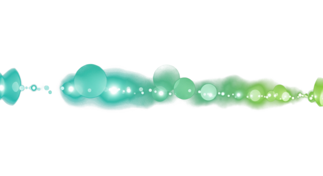 Emerald and lime green light leaks on transparent background, glowing ethereal bokeh, misty halo effect, soft light diffusion, mysterious sci-fi aura, macro lens photography style clean PNG