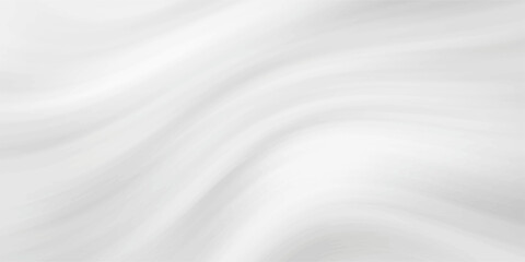 Wavy white silk satin fabric with a soft, smooth texture creating a flowing luxury backdrop