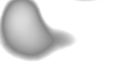 Monochrome transparent and white abstract blur with soft focus and film noise, moody minimalist texture. clean PNG