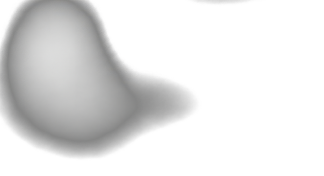 Monochrome transparent and white abstract blur with soft focus and film noise, moody minimalist texture. clean PNG