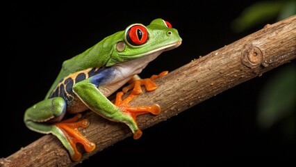 Red-eyed tree frog