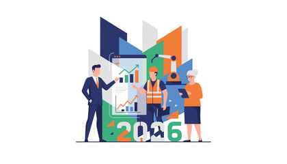 Strategic planning for 2026 growth with diverse team technology and industry focus