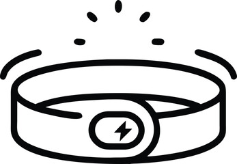 Smart Health Bracelet Icon