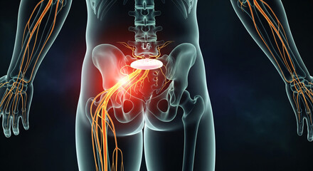 Sciatica Pain Caused by Degenerative Disc Disease