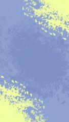 Watercolor Texture Background in Blue and Yellow