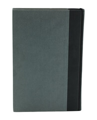 Simple gray book, isolated on transparent background