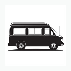 van vector illustration